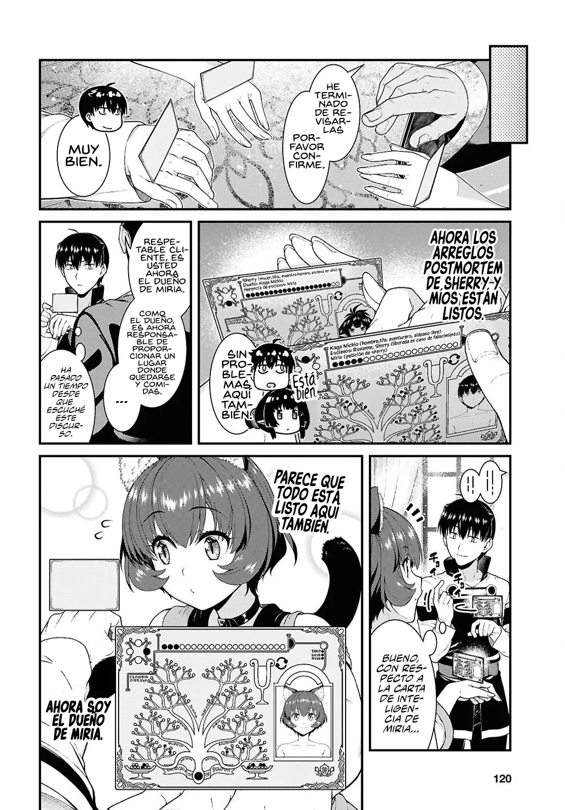 Isekai Meikyuu de Dorei Harem wo capítulo 28.6 página 10