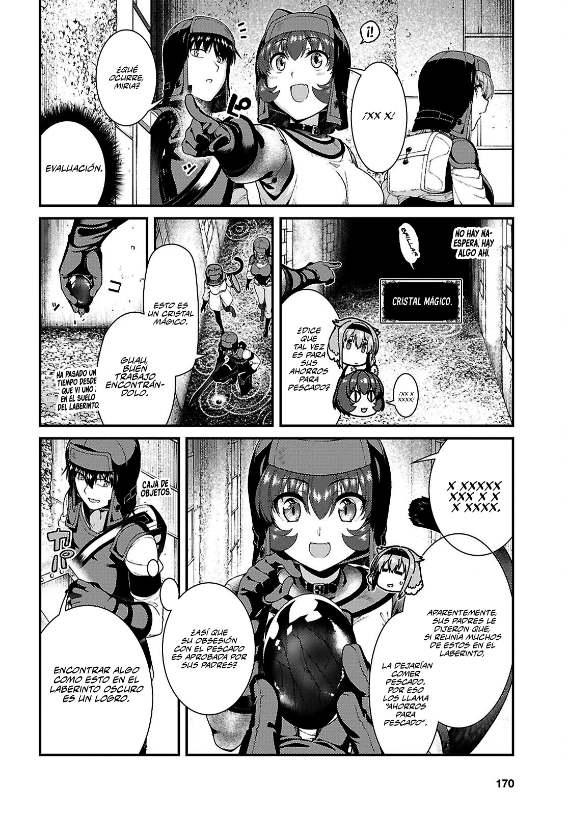 Isekai Meikyuu de Dorei Harem wo capítulo 28.8 página 15