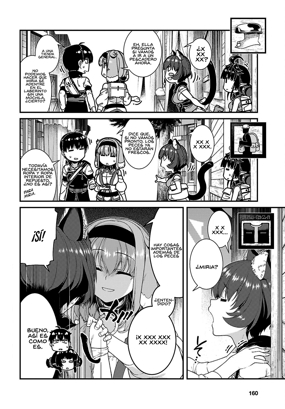 Isekai Meikyuu de Dorei Harem wo capítulo 28.8 página 5