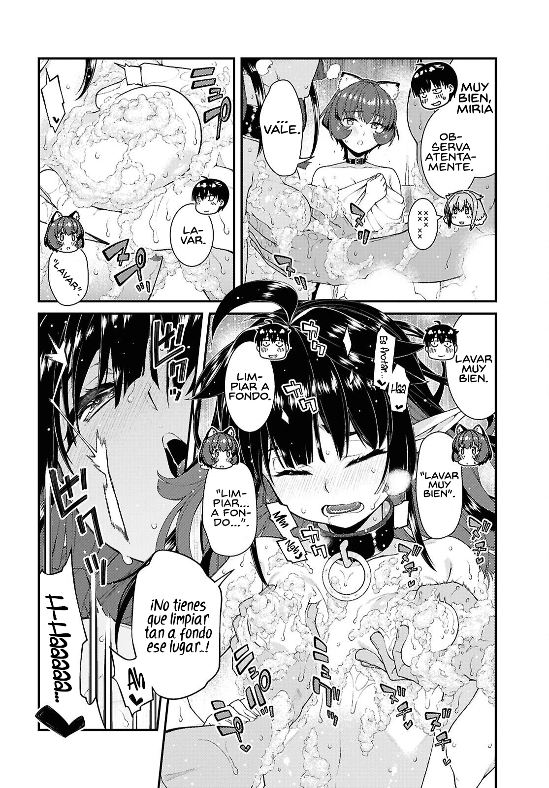 Isekai Meikyuu de Dorei Harem wo capítulo 28.91 página 14