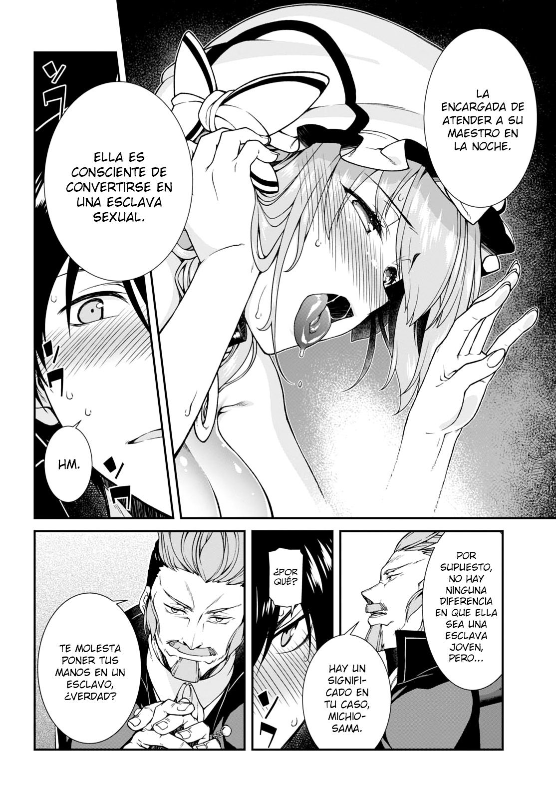 Isekai Meikyuu de Dorei Harem wo capítulo 3.2 página 15