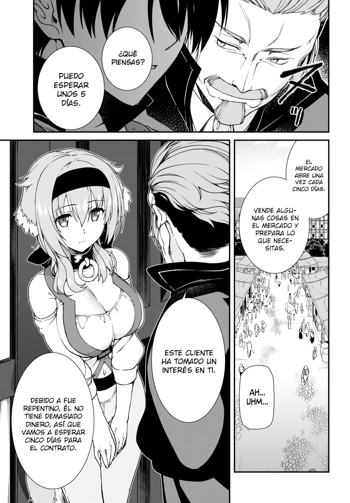 Isekai Meikyuu de Dorei Harem wo capítulo 3.2 página 24