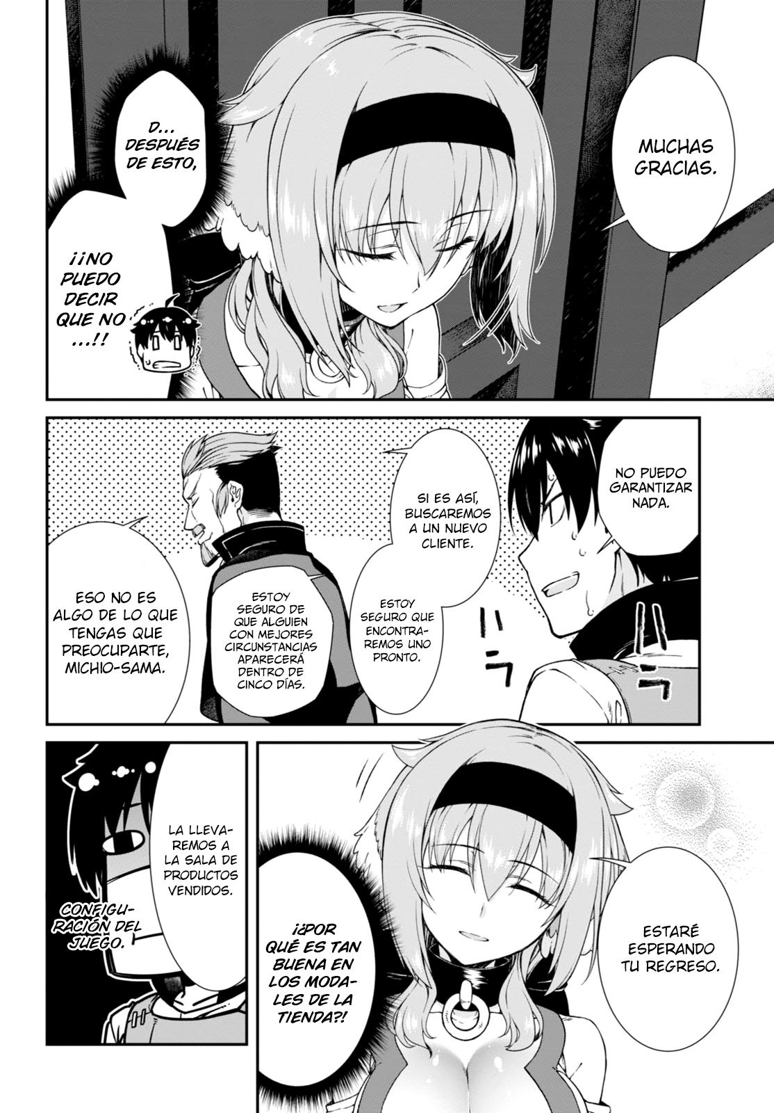 Isekai Meikyuu de Dorei Harem wo capítulo 3.2 página 25
