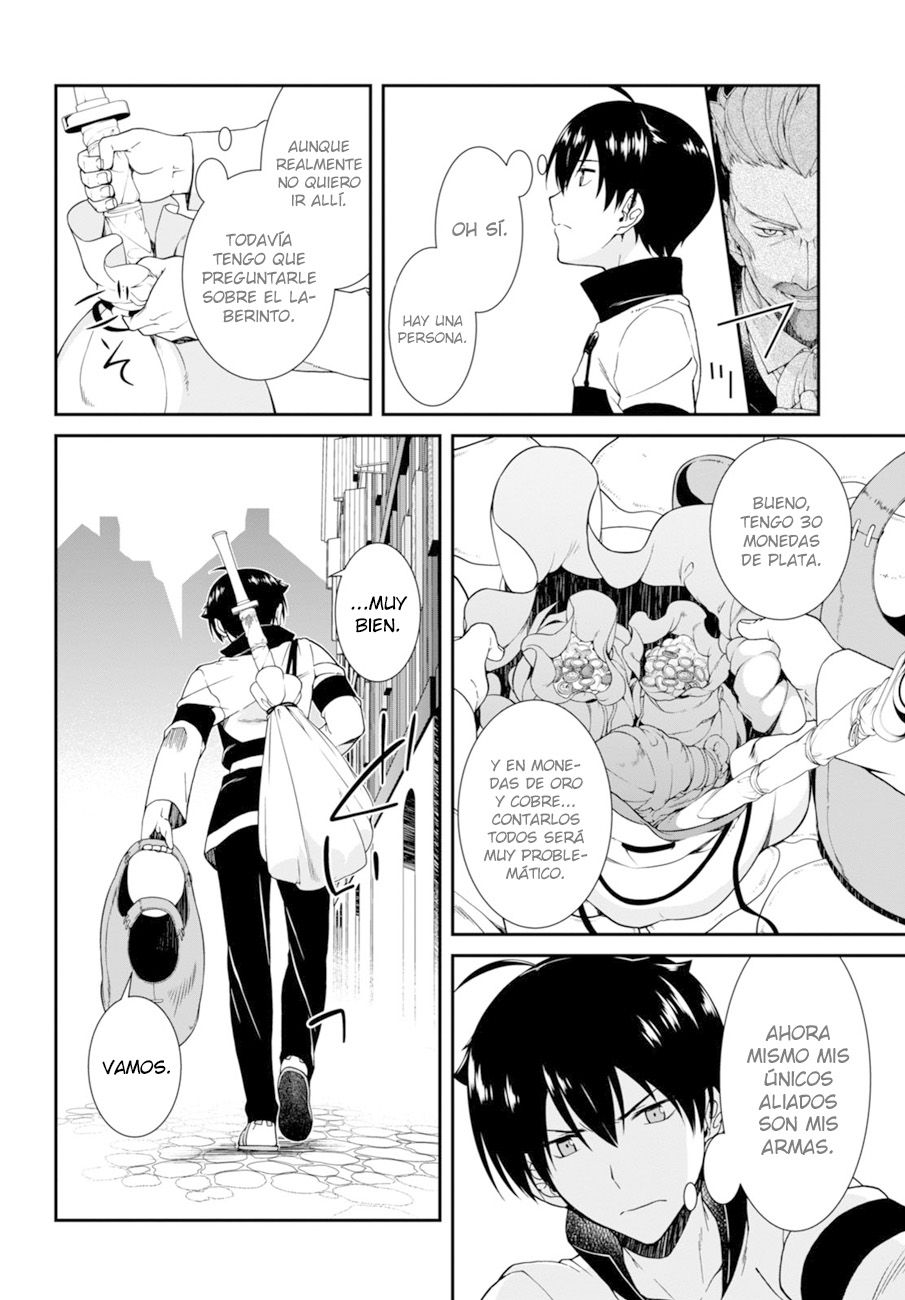 Isekai Meikyuu de Dorei Harem wo capítulo 3 página 21