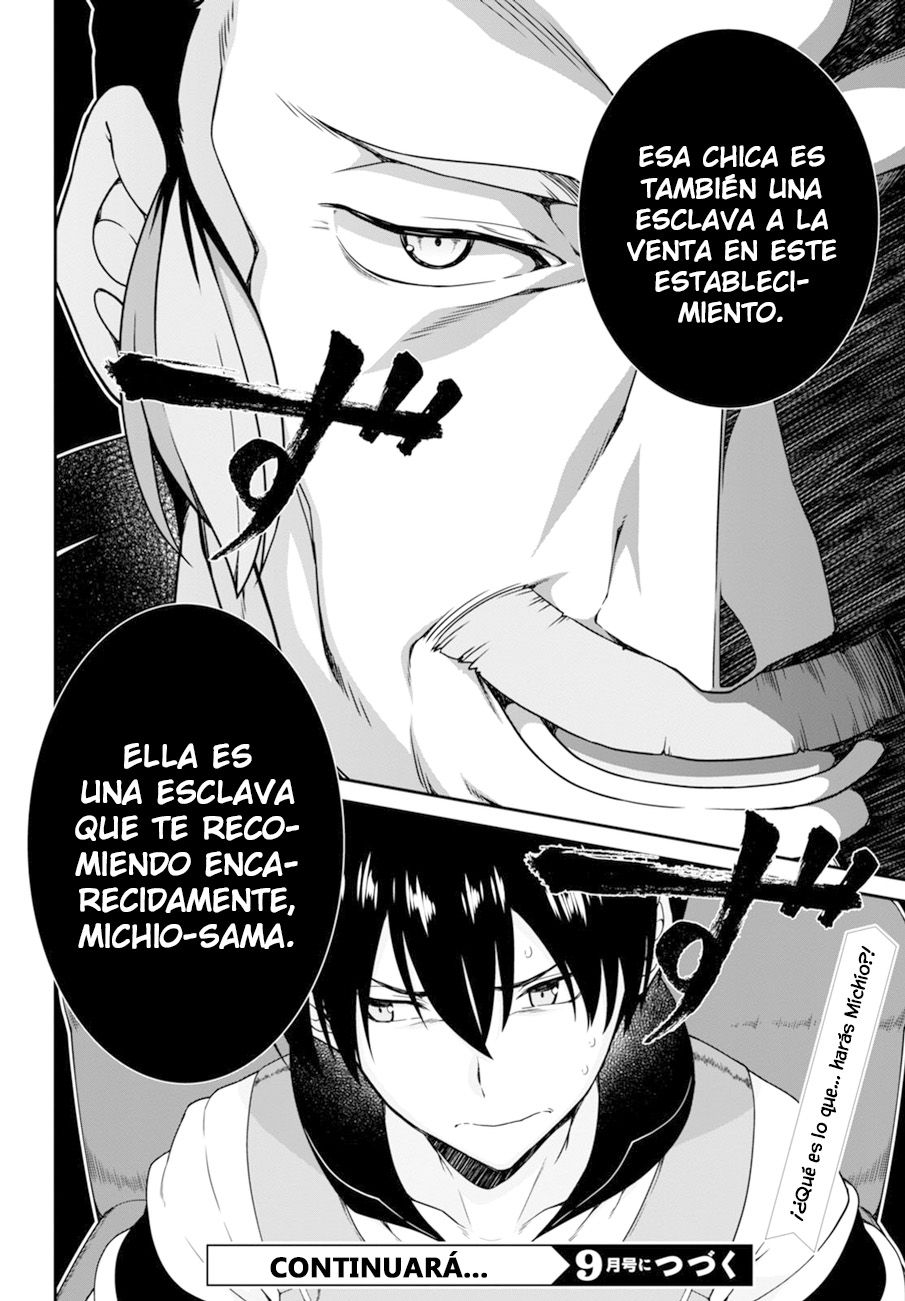 Isekai Meikyuu de Dorei Harem wo capítulo 3 página 30