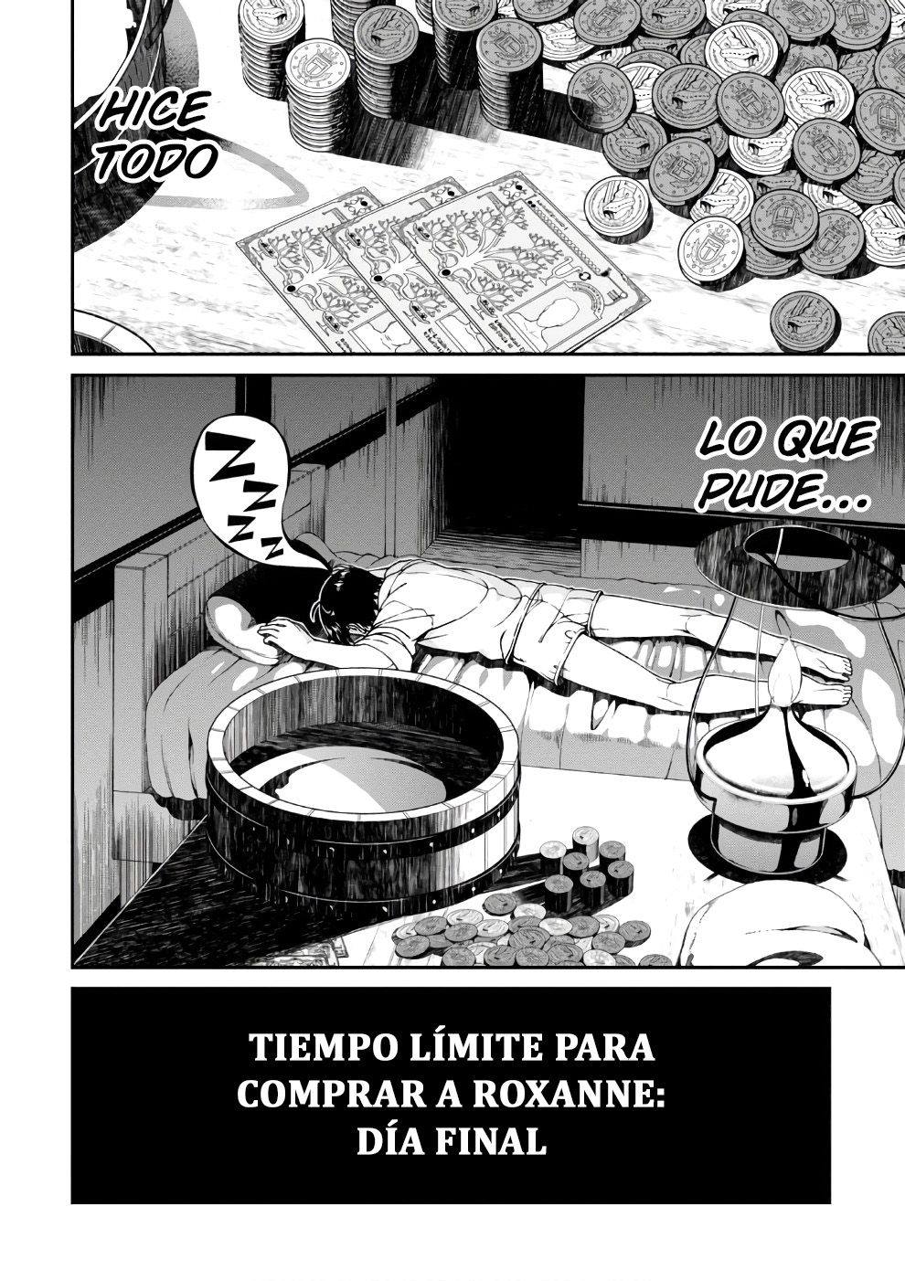 Isekai Meikyuu de Dorei Harem wo capítulo 5.2 página 35
