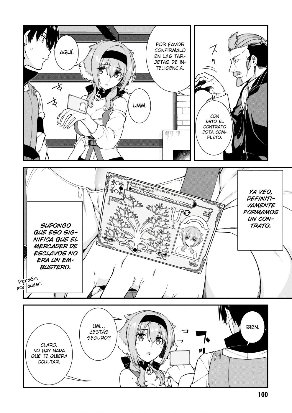 Isekai Meikyuu de Dorei Harem wo capítulo 5.3 página 15
