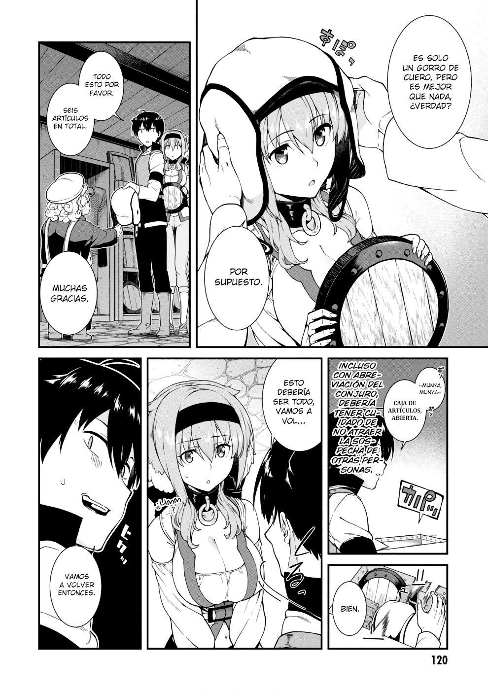 Isekai Meikyuu de Dorei Harem wo capítulo 6 página 17