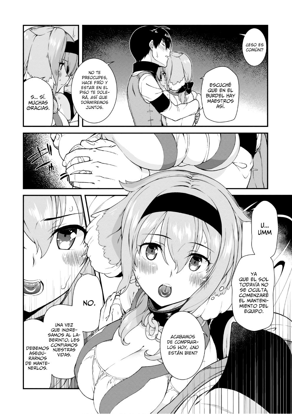 Isekai Meikyuu de Dorei Harem wo capítulo 6 página 27