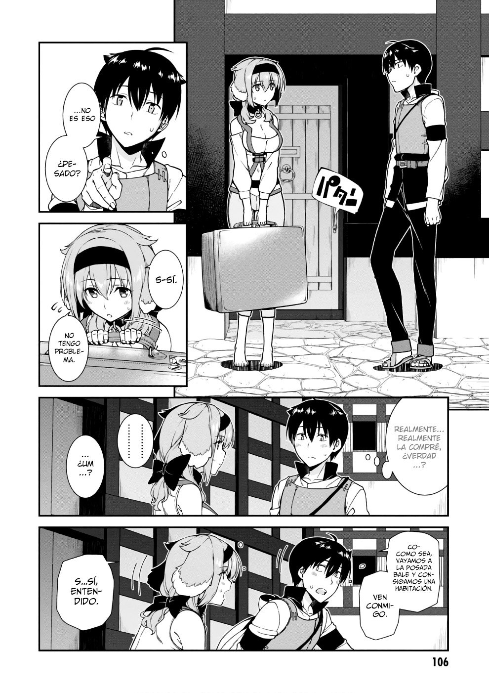 Isekai Meikyuu de Dorei Harem wo capítulo 6 página 3