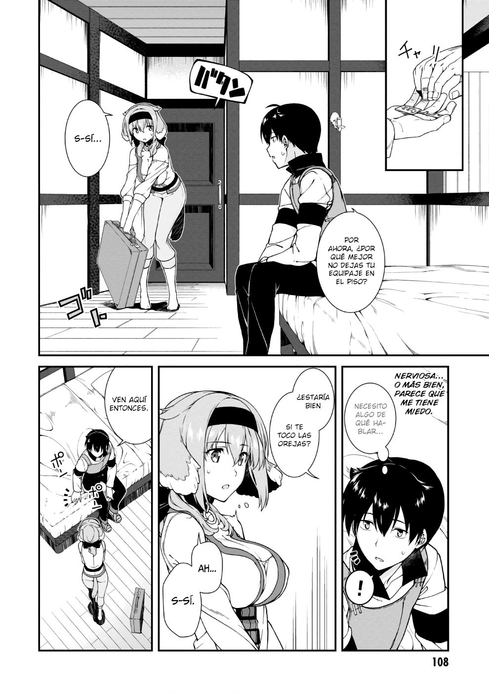 Isekai Meikyuu de Dorei Harem wo capítulo 6 página 5