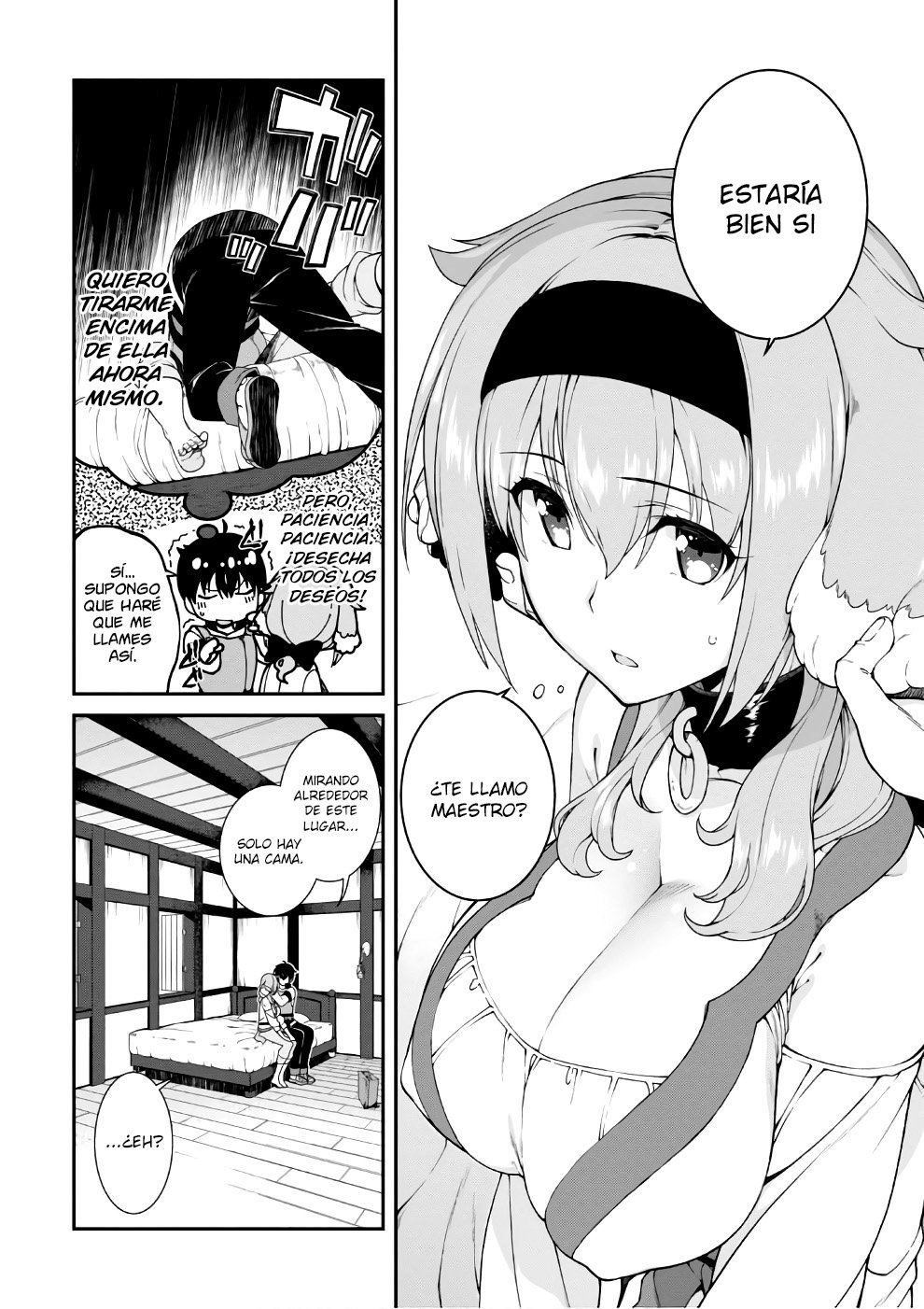 Isekai Meikyuu de Dorei Harem wo capítulo 6 página 7