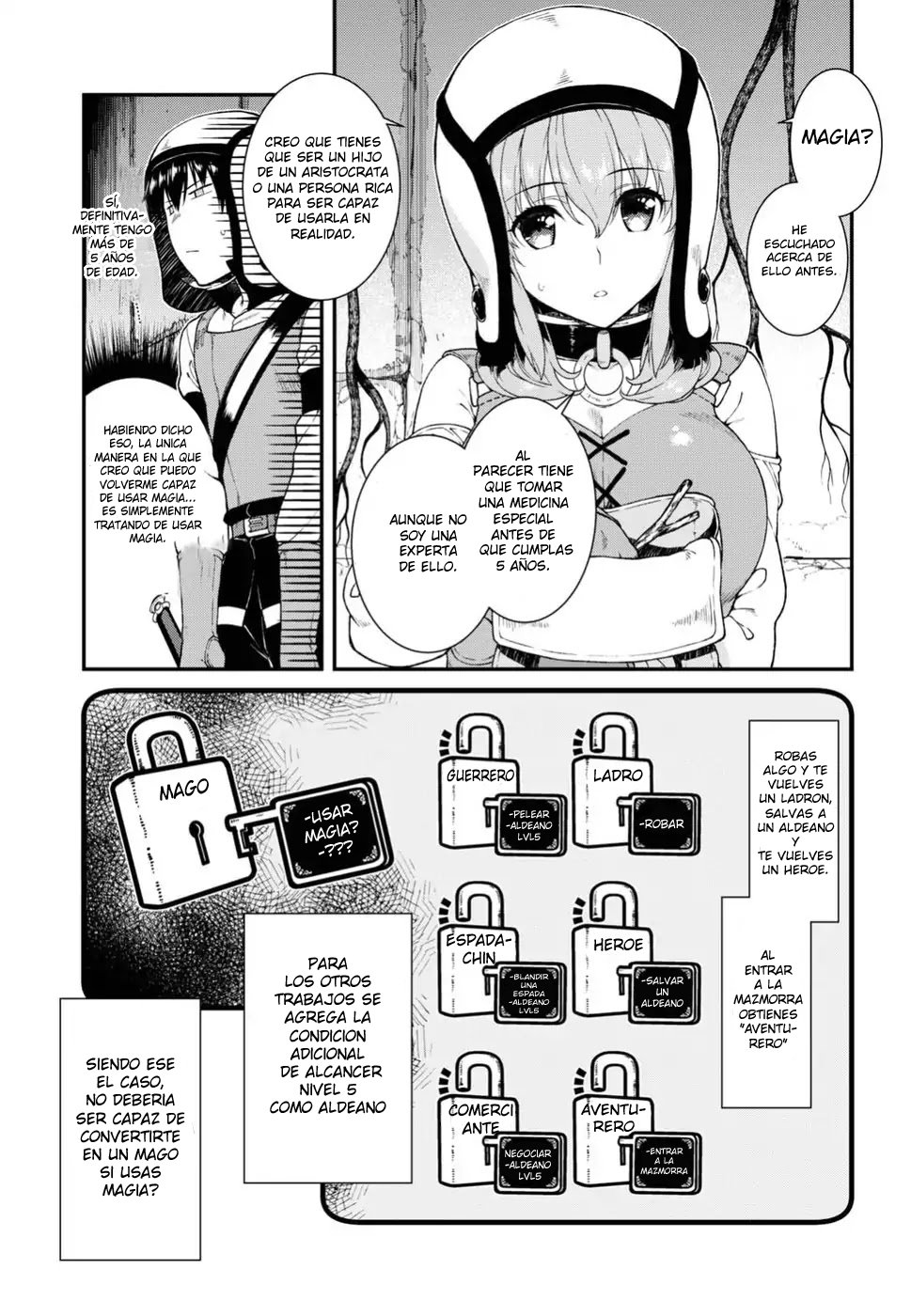 Isekai Meikyuu de Dorei Harem wo capítulo 7.3 página 4
