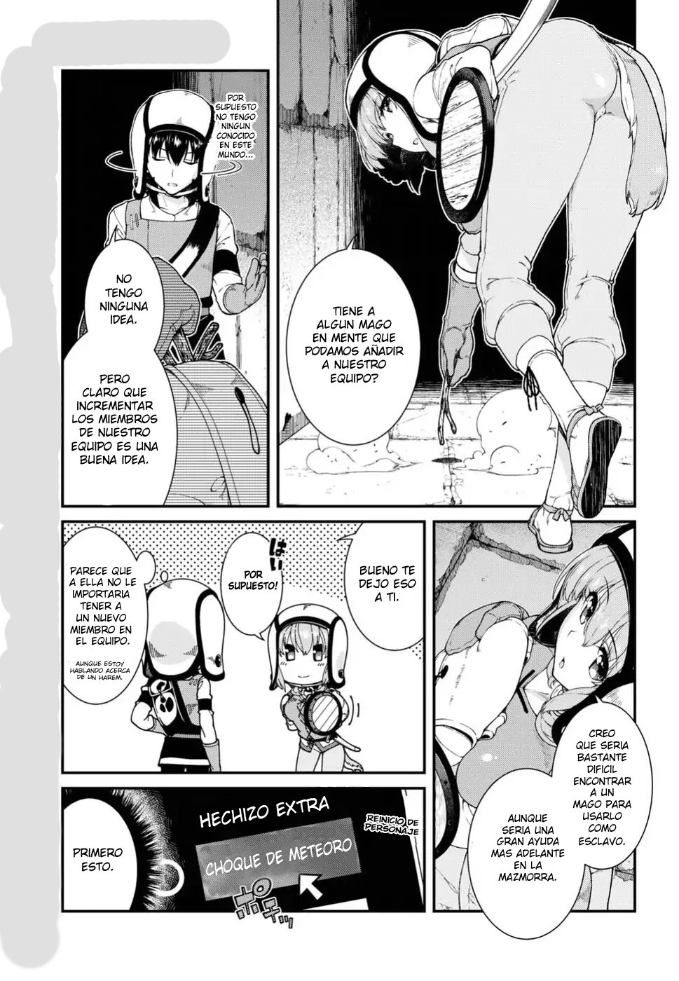 Isekai Meikyuu de Dorei Harem wo capítulo 7.3 página 6