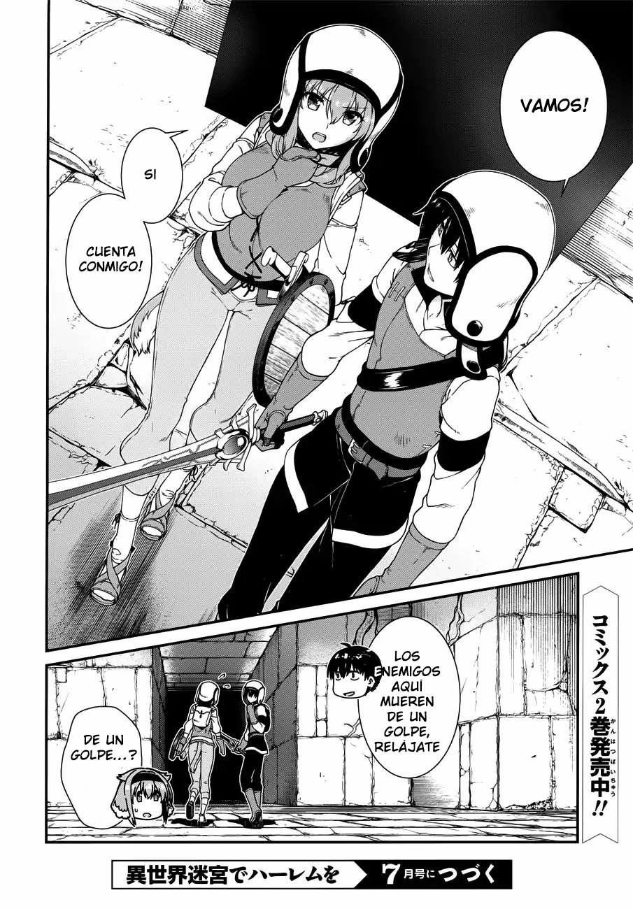 Isekai Meikyuu de Dorei Harem wo capítulo 7 página 23