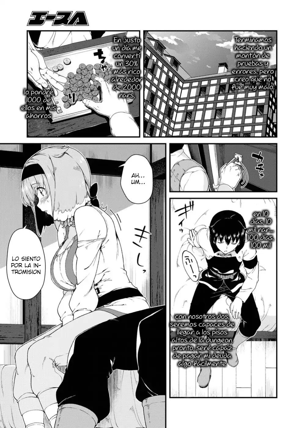 Isekai Meikyuu de Dorei Harem wo capítulo 8 página 18