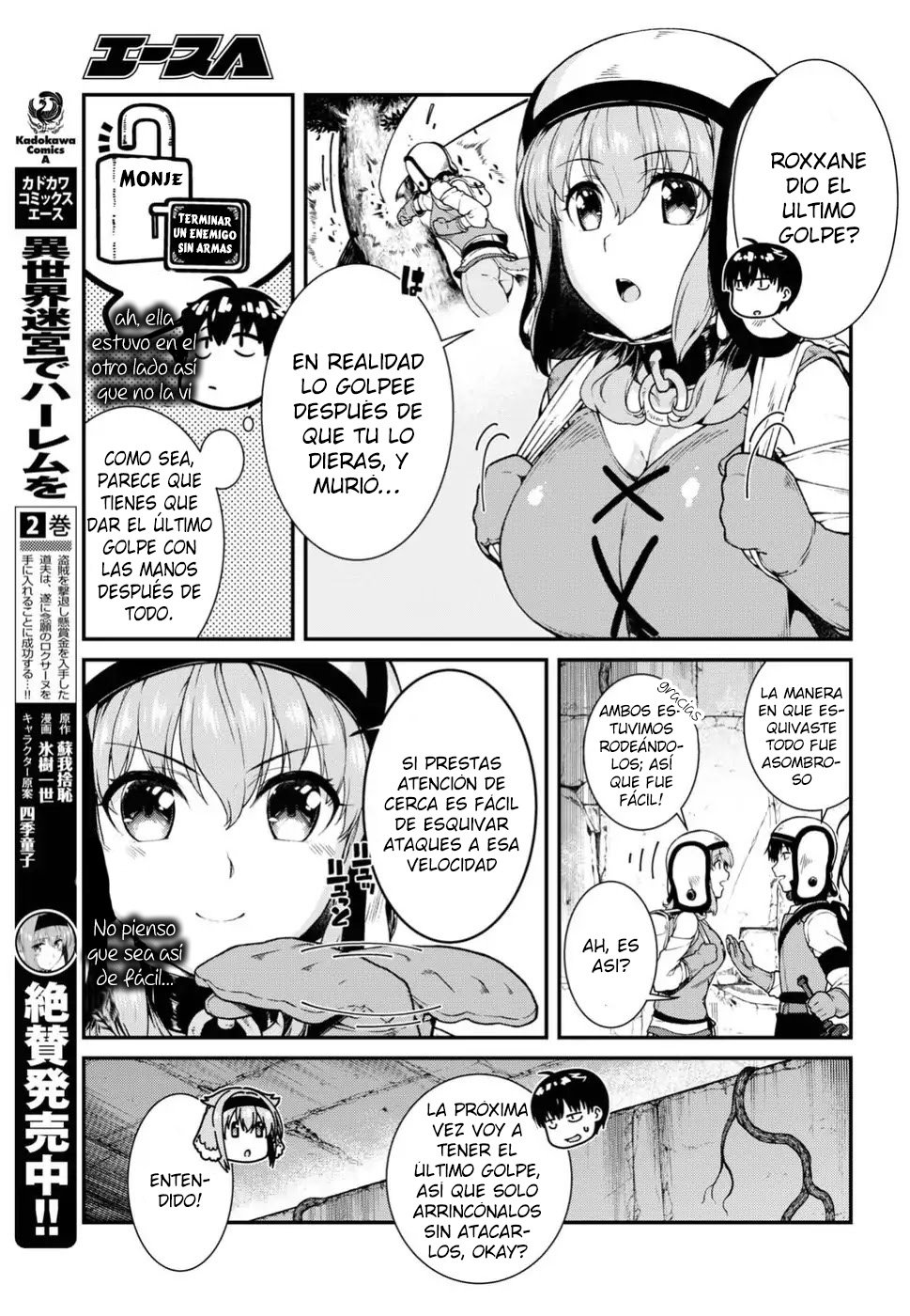Isekai Meikyuu de Dorei Harem wo capítulo 8 página 8
