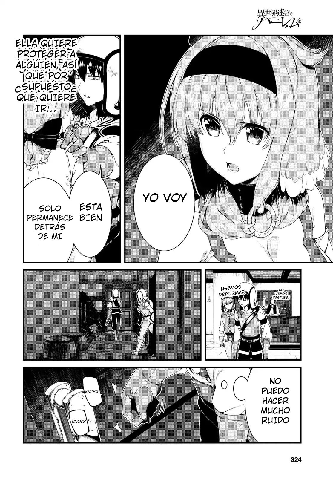 Isekai Meikyuu de Dorei Harem wo capítulo 9.3 página 13