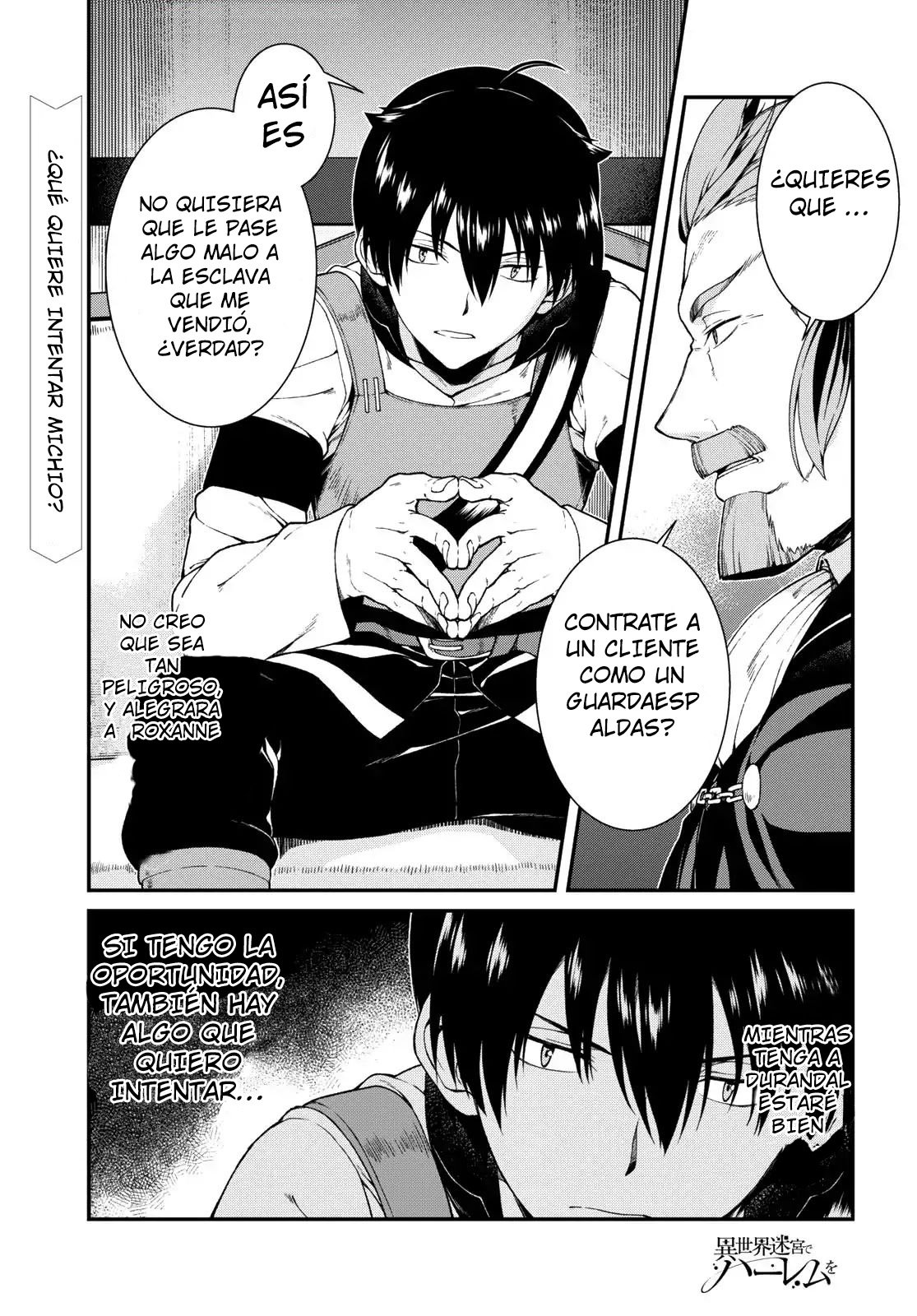 Isekai Meikyuu de Dorei Harem wo capítulo 9.3 página 2