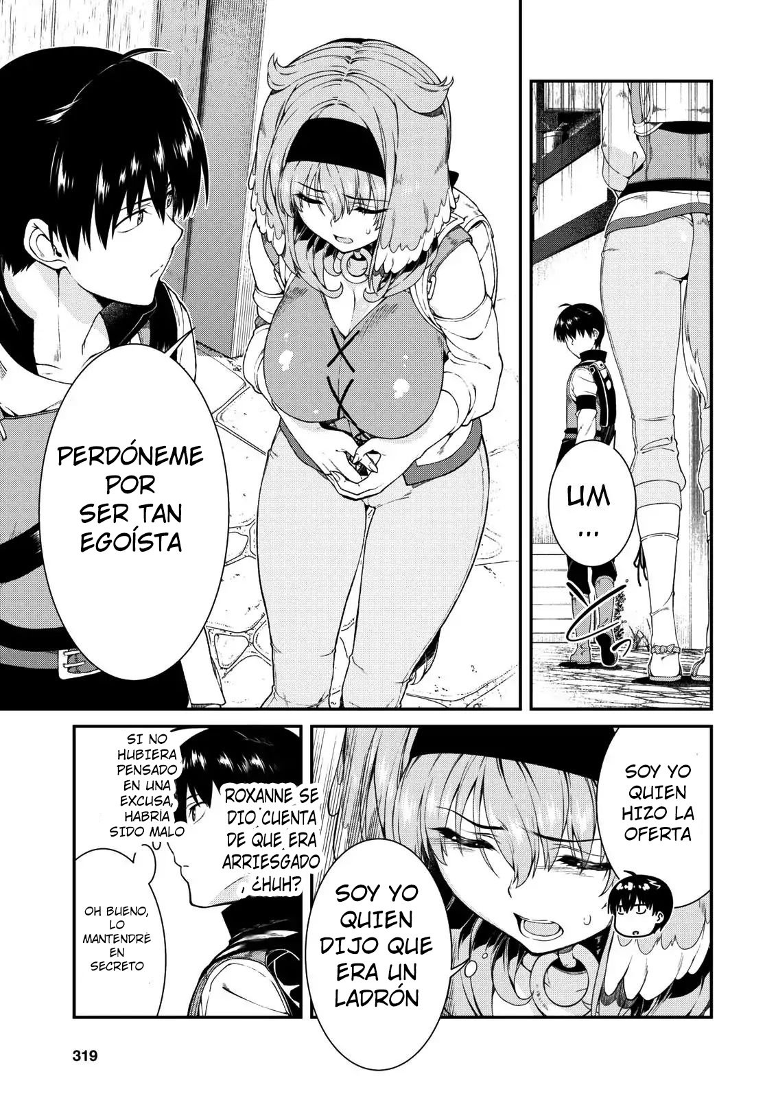 Isekai Meikyuu de Dorei Harem wo capítulo 9.3 página 8