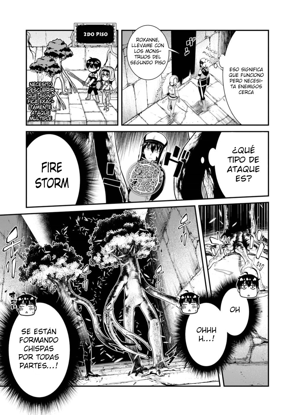 Isekai Meikyuu de Dorei Harem wo capítulo 9.4 página 29