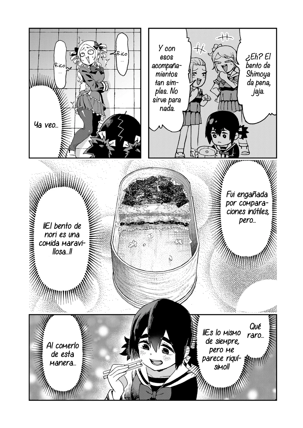 ¡Es mi primera vez! La señorita Okumi se la pasa elogiando a su amiga jodida capítulo 1 página 13