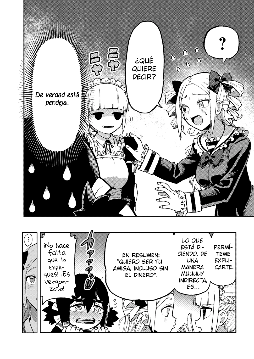 ¡Es mi primera vez! La señorita Okumi se la pasa elogiando a su amiga jodida capítulo 1 página 17