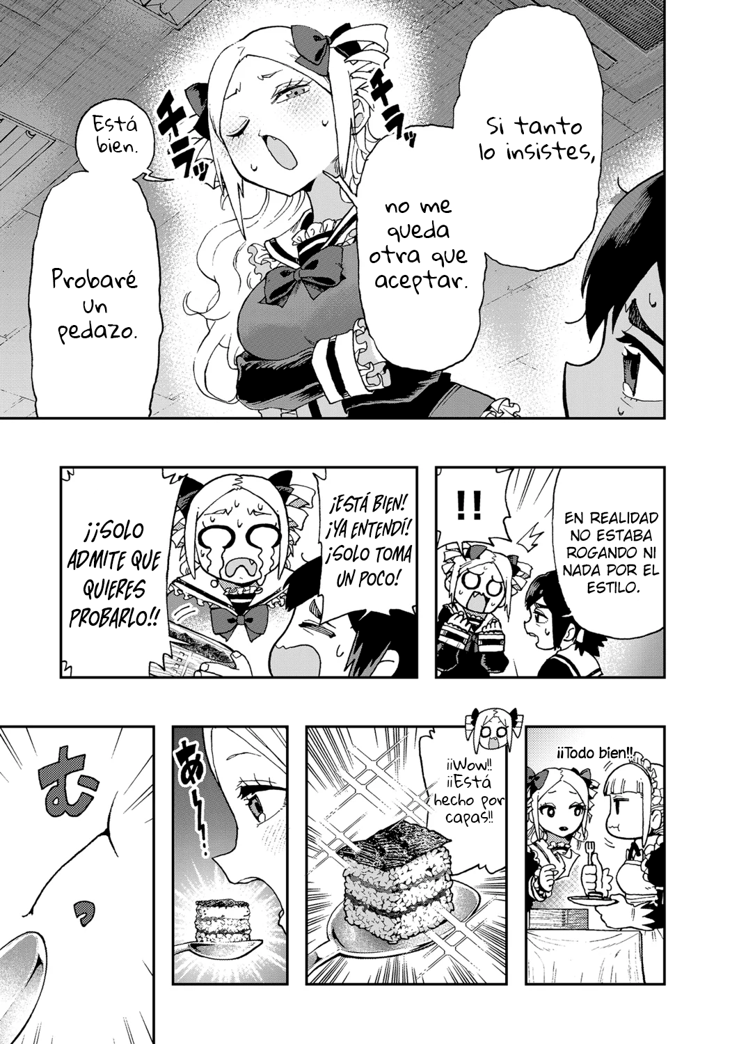 ¡Es mi primera vez! La señorita Okumi se la pasa elogiando a su amiga jodida capítulo 1 página 8