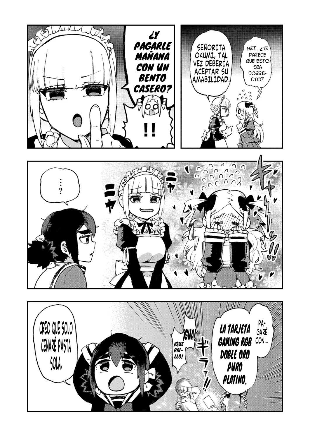 ¡Es mi primera vez! La señorita Okumi se la pasa elogiando a su amiga jodida capítulo 2 página 15