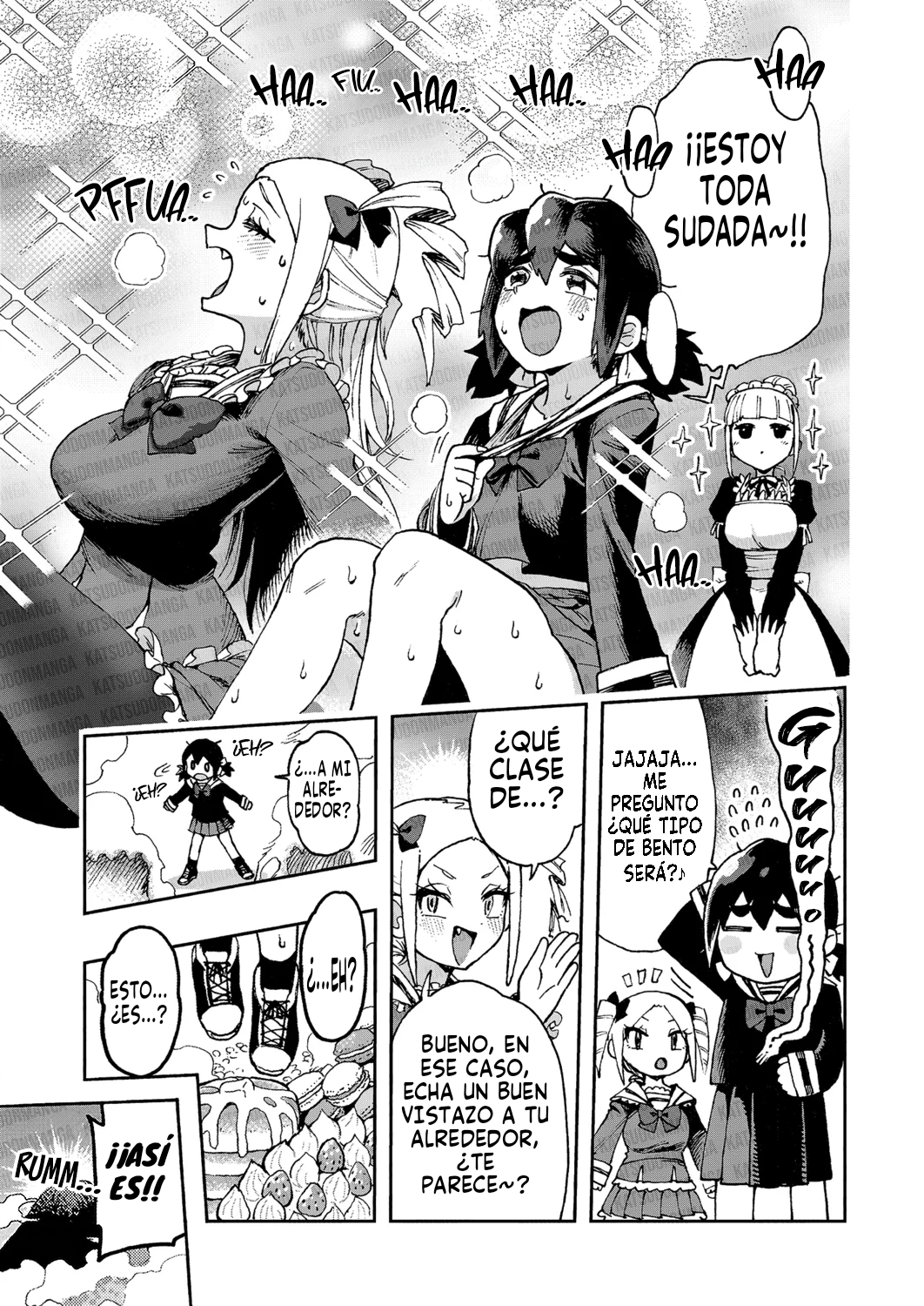 ¡Es mi primera vez! La señorita Okumi se la pasa elogiando a su amiga jodida capítulo 3 página 8