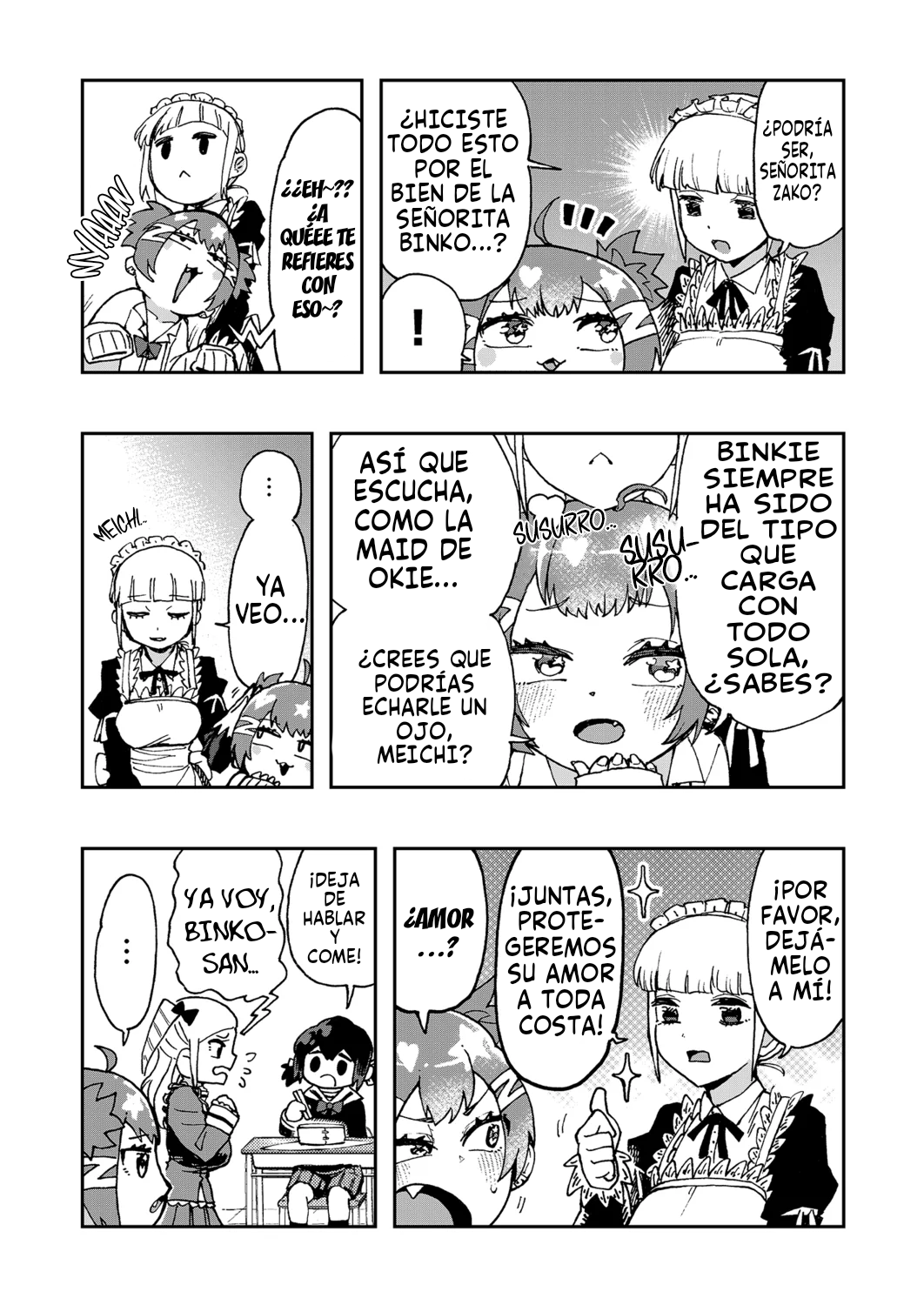 ¡Es mi primera vez! La señorita Okumi se la pasa elogiando a su amiga jodida capítulo 4 página 17