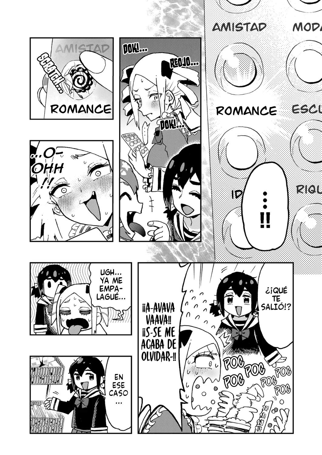 ¡Es mi primera vez! La señorita Okumi se la pasa elogiando a su amiga jodida capítulo 5 página 10