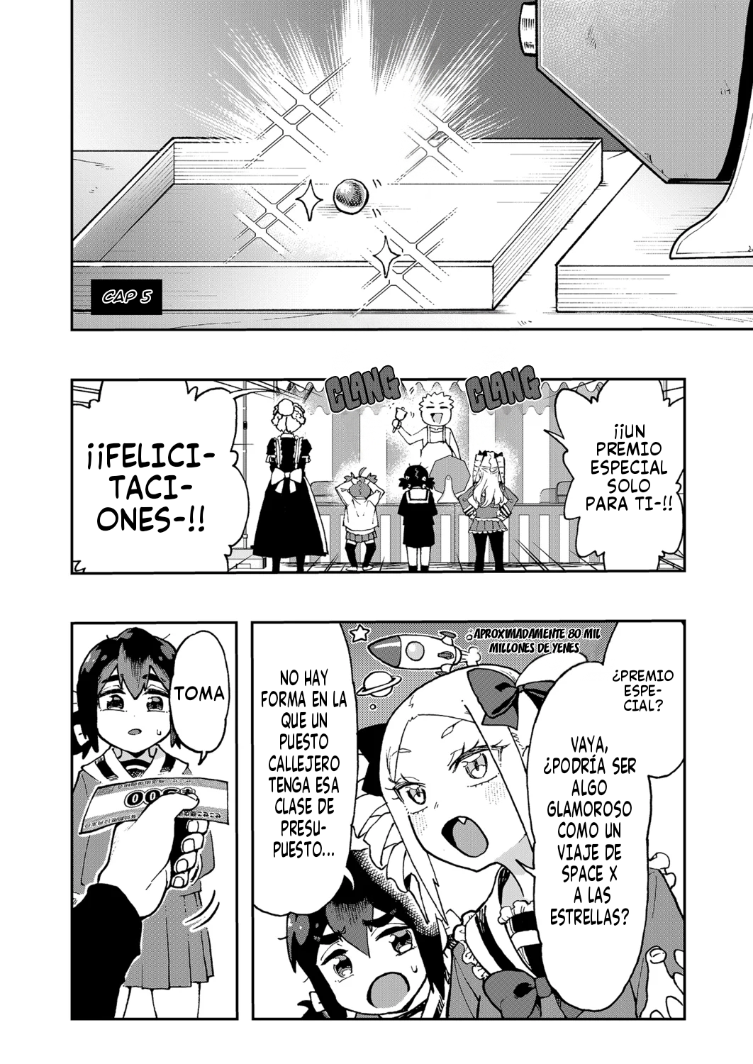 ¡Es mi primera vez! La señorita Okumi se la pasa elogiando a su amiga jodida capítulo 5 página 2