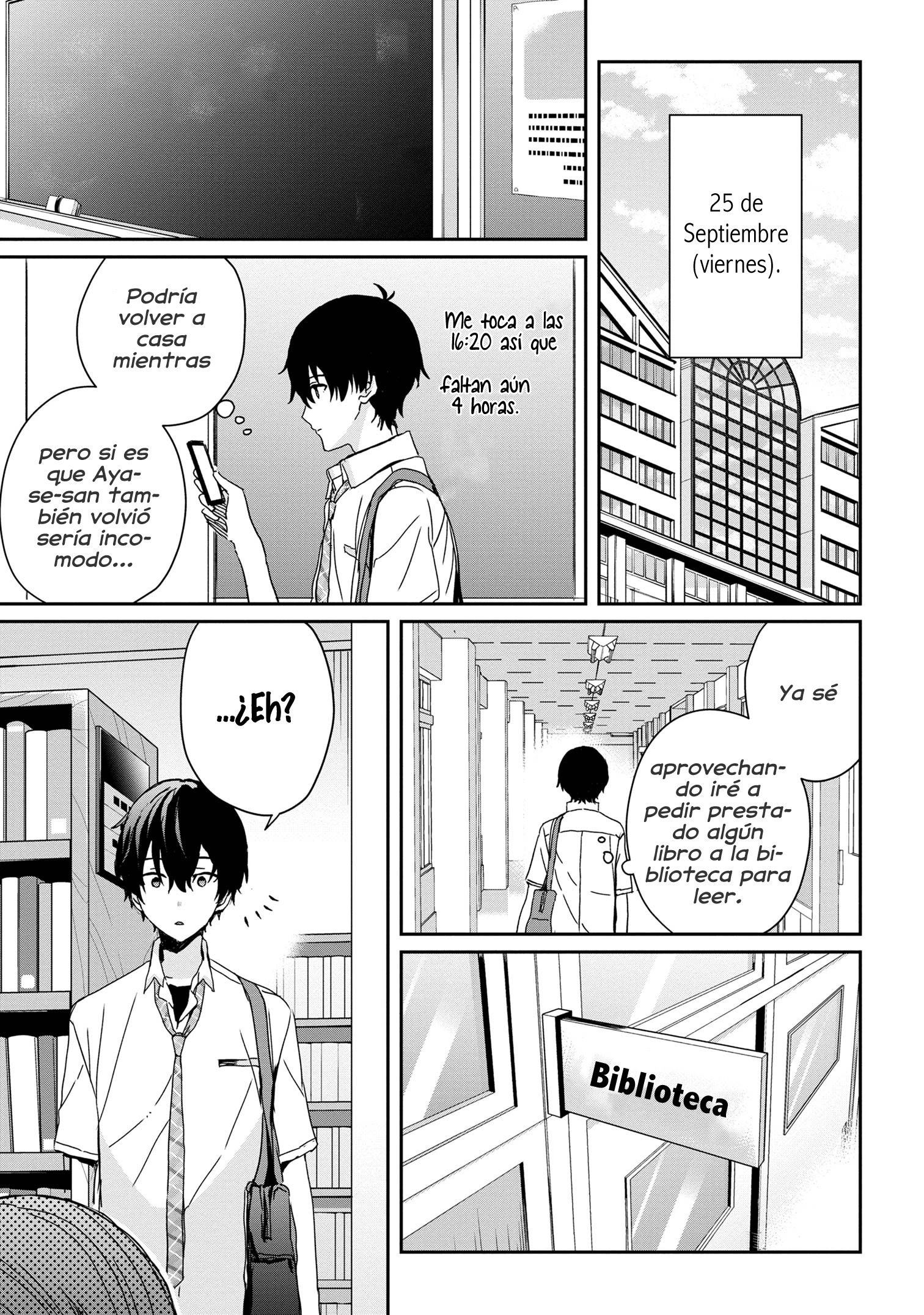 Gimai Seikatsu capítulo 20.2 página 3