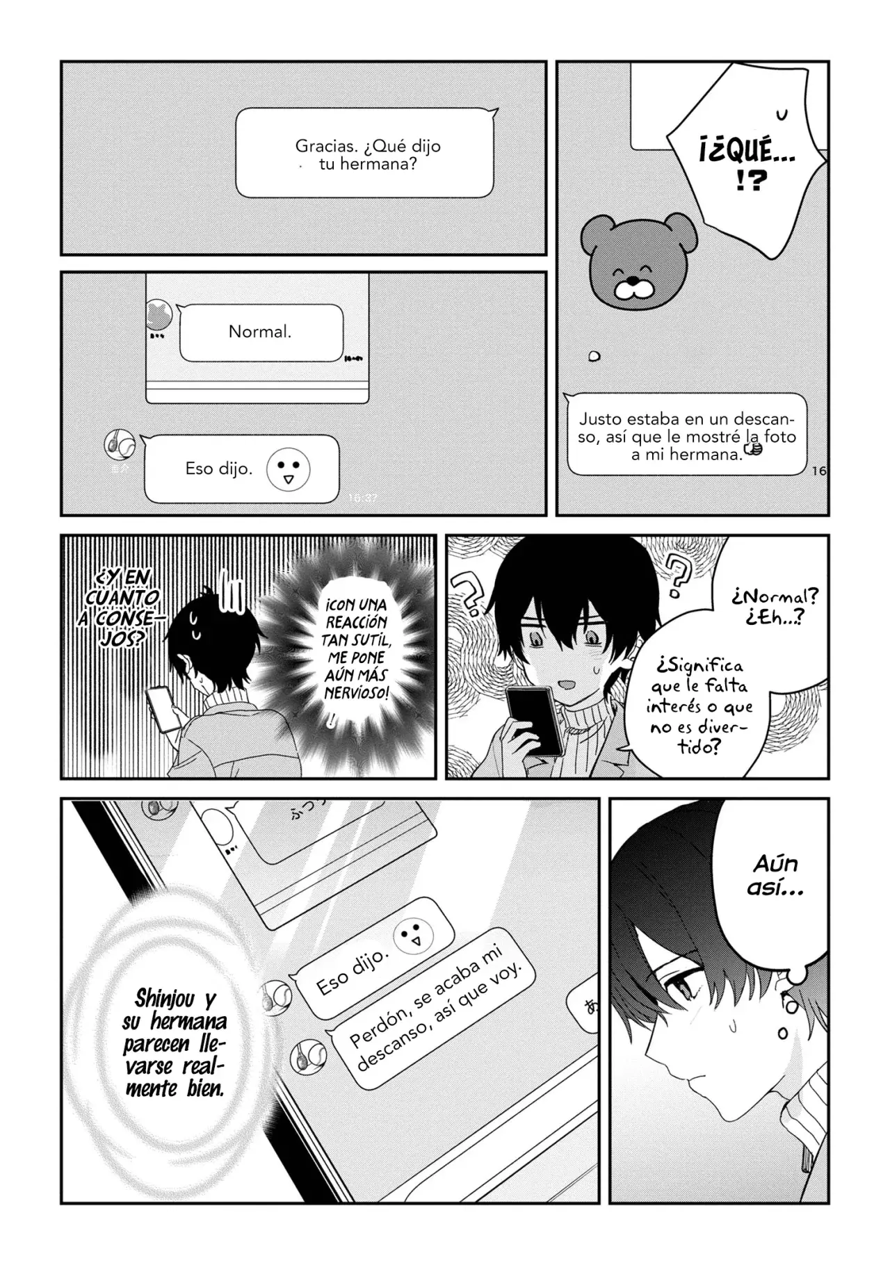 Gimai Seikatsu capítulo 26.1 página 6