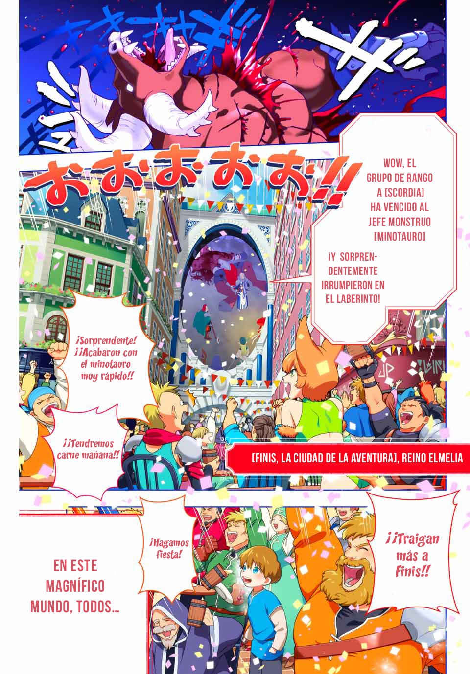 A Rank Party wo Ridatsu Shita Ore wa, Moto Oshiego Tachi to Meikyuu Shinbu wo Mezasu capítulo 1 página 2