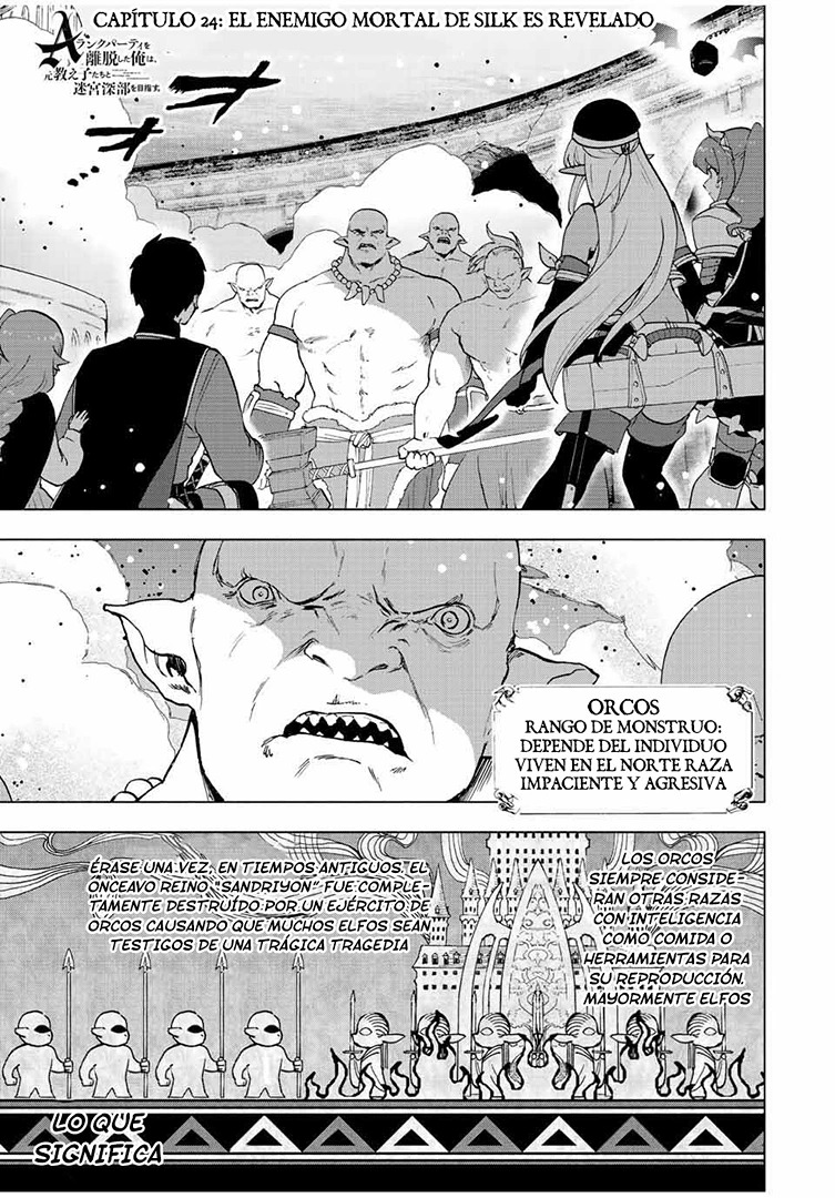 A Rank Party wo Ridatsu Shita Ore wa, Moto Oshiego Tachi to Meikyuu Shinbu wo Mezasu capítulo 24 página 4