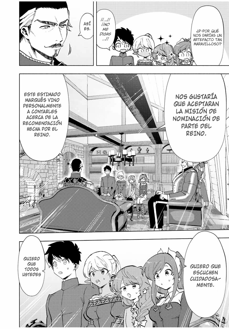 A Rank Party wo Ridatsu Shita Ore wa, Moto Oshiego Tachi to Meikyuu Shinbu wo Mezasu capítulo 38 página 7