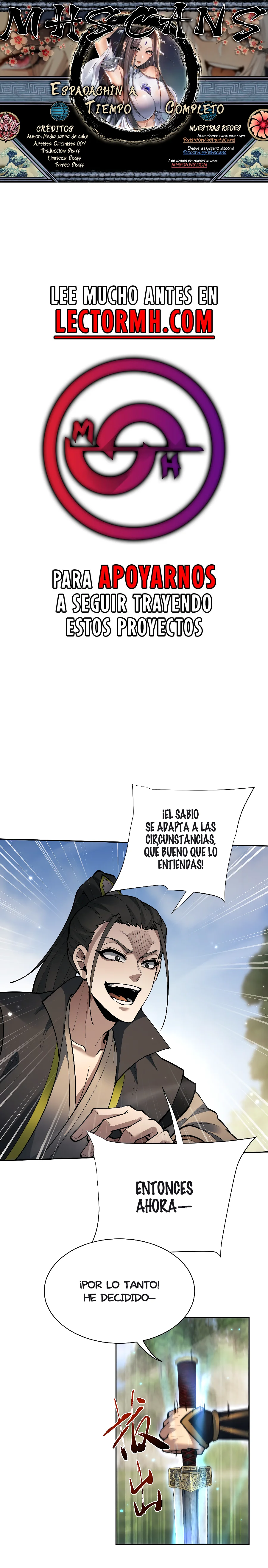 Espadachín a Tiempo Completo capítulo 96 página 1