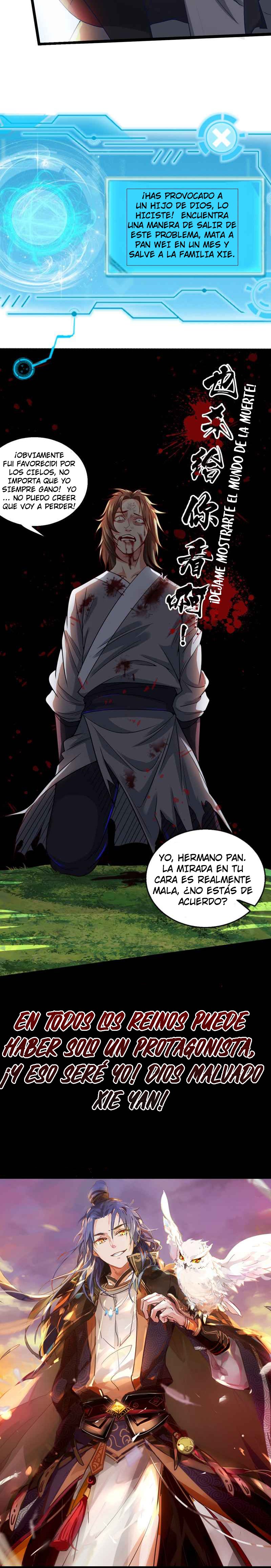 Soy un Dios Maligno capítulo 0 página 6