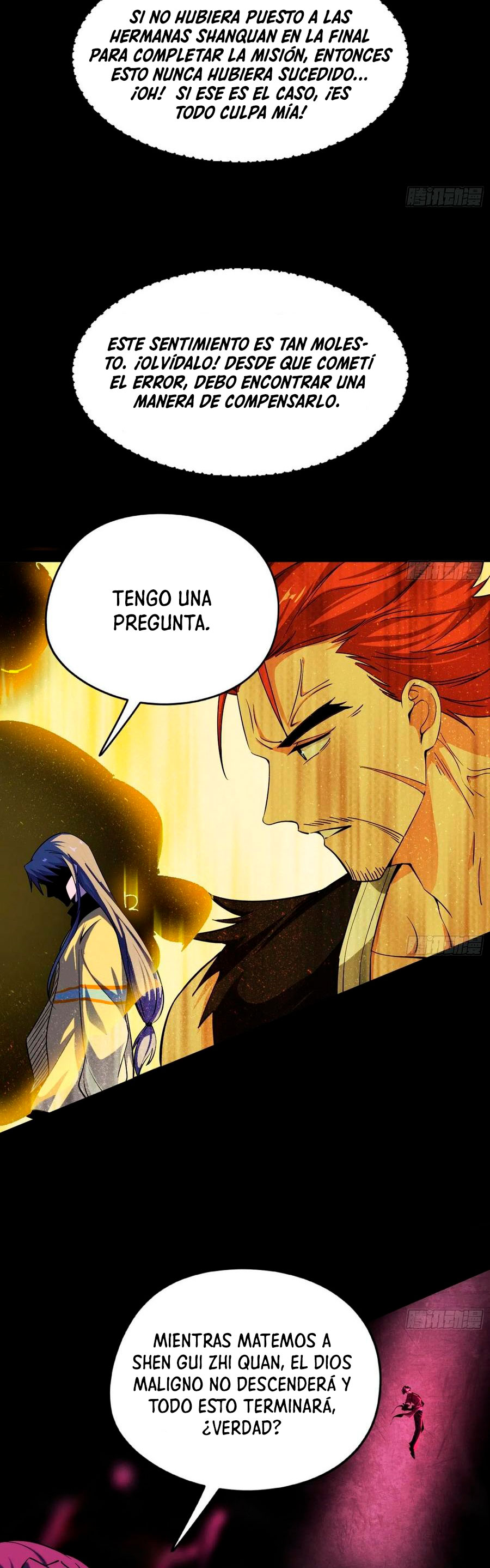 Soy un Dios Maligno capítulo 183.2 página 22