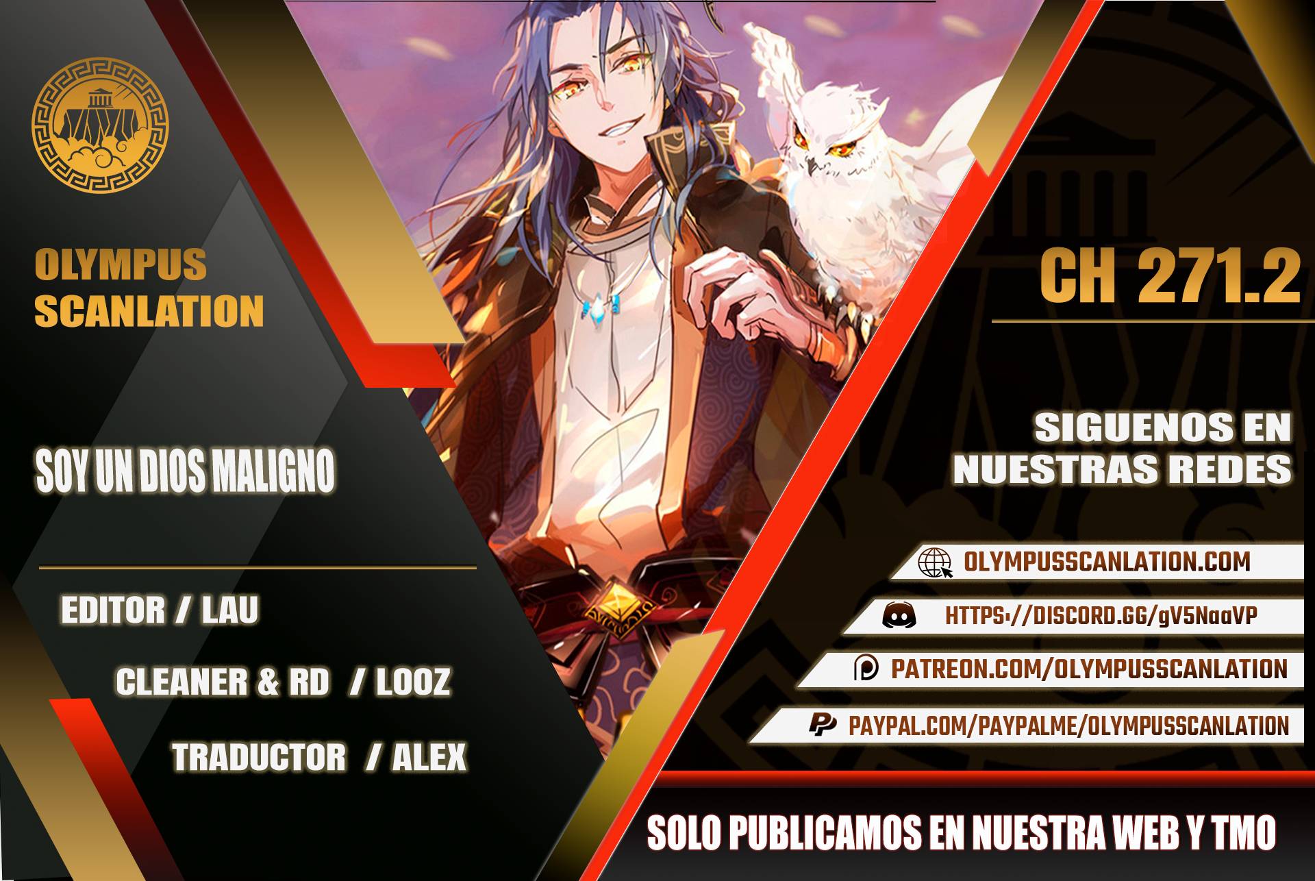 Soy un Dios Maligno capítulo 271.2 página 1