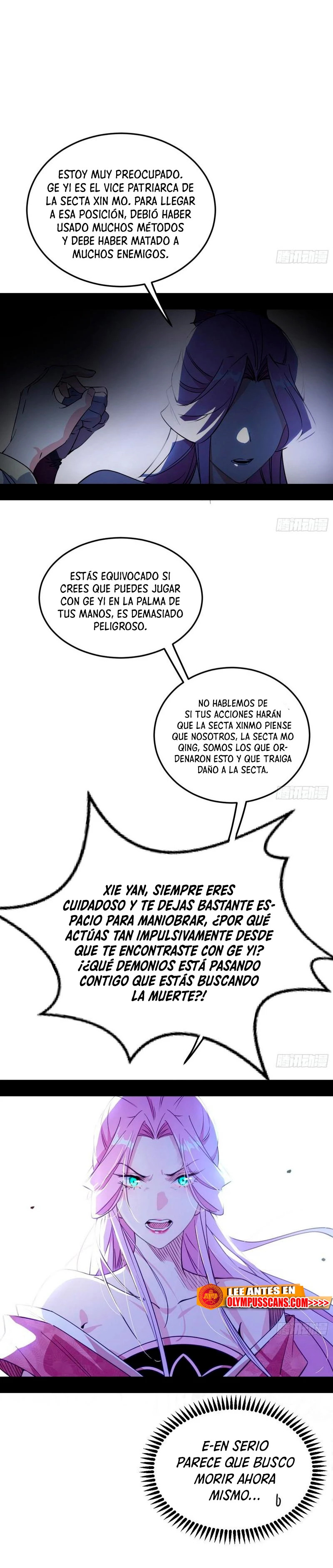 Soy un Dios Maligno capítulo 281.2 página 10