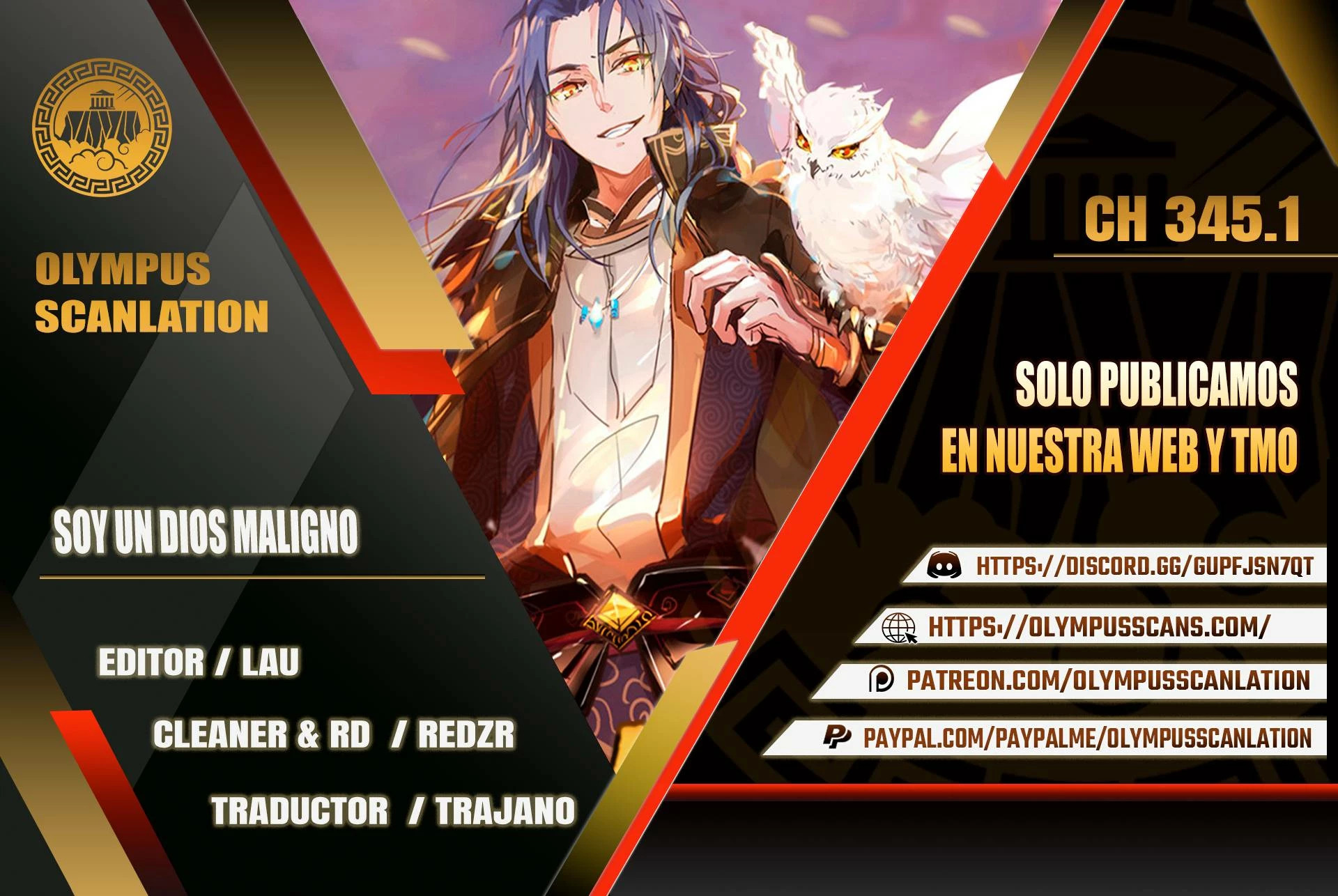 Soy un Dios Maligno capítulo 345.1 página 1