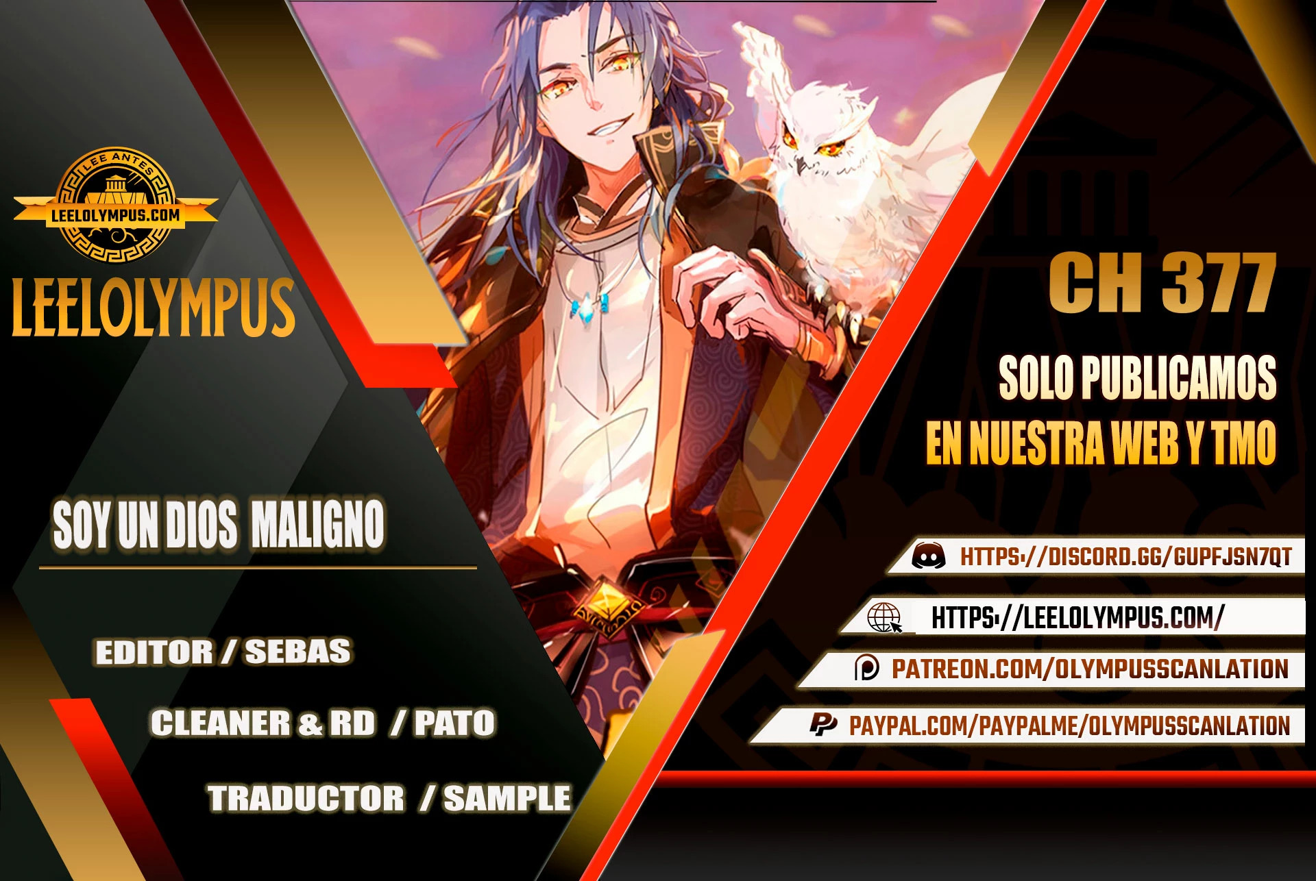 Soy un Dios Maligno capítulo 377 página 1