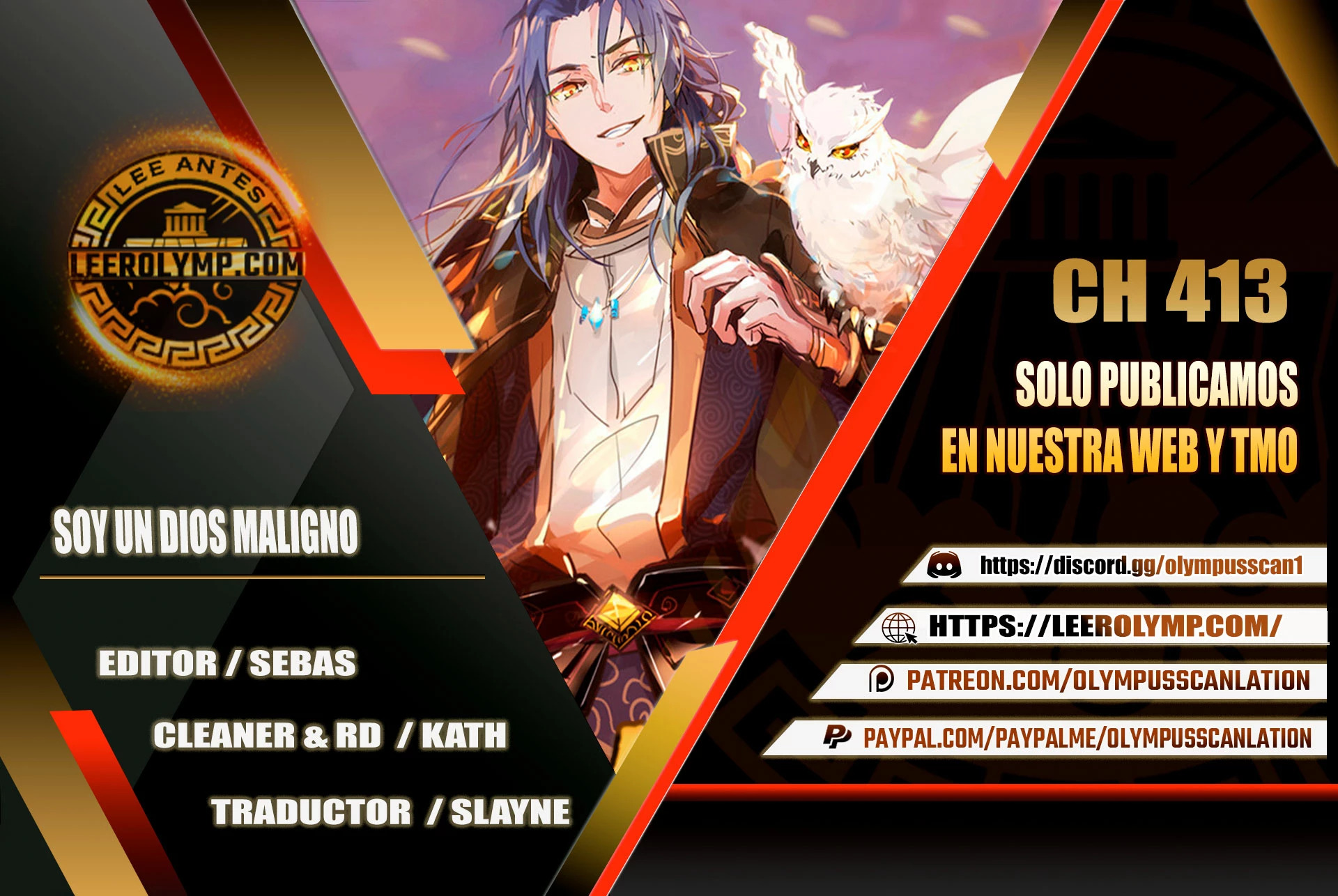 Soy un Dios Maligno capítulo 413 página 1