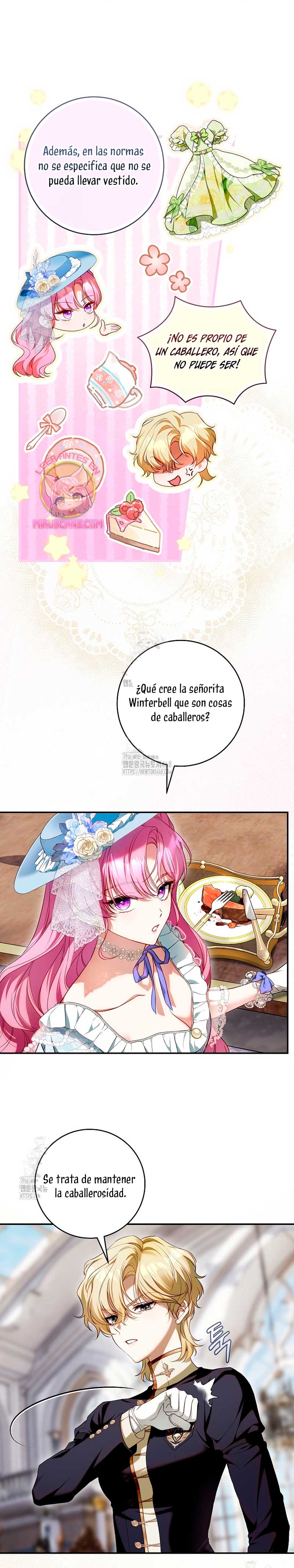 La flor que empuñó la espada capítulo 6 página 17