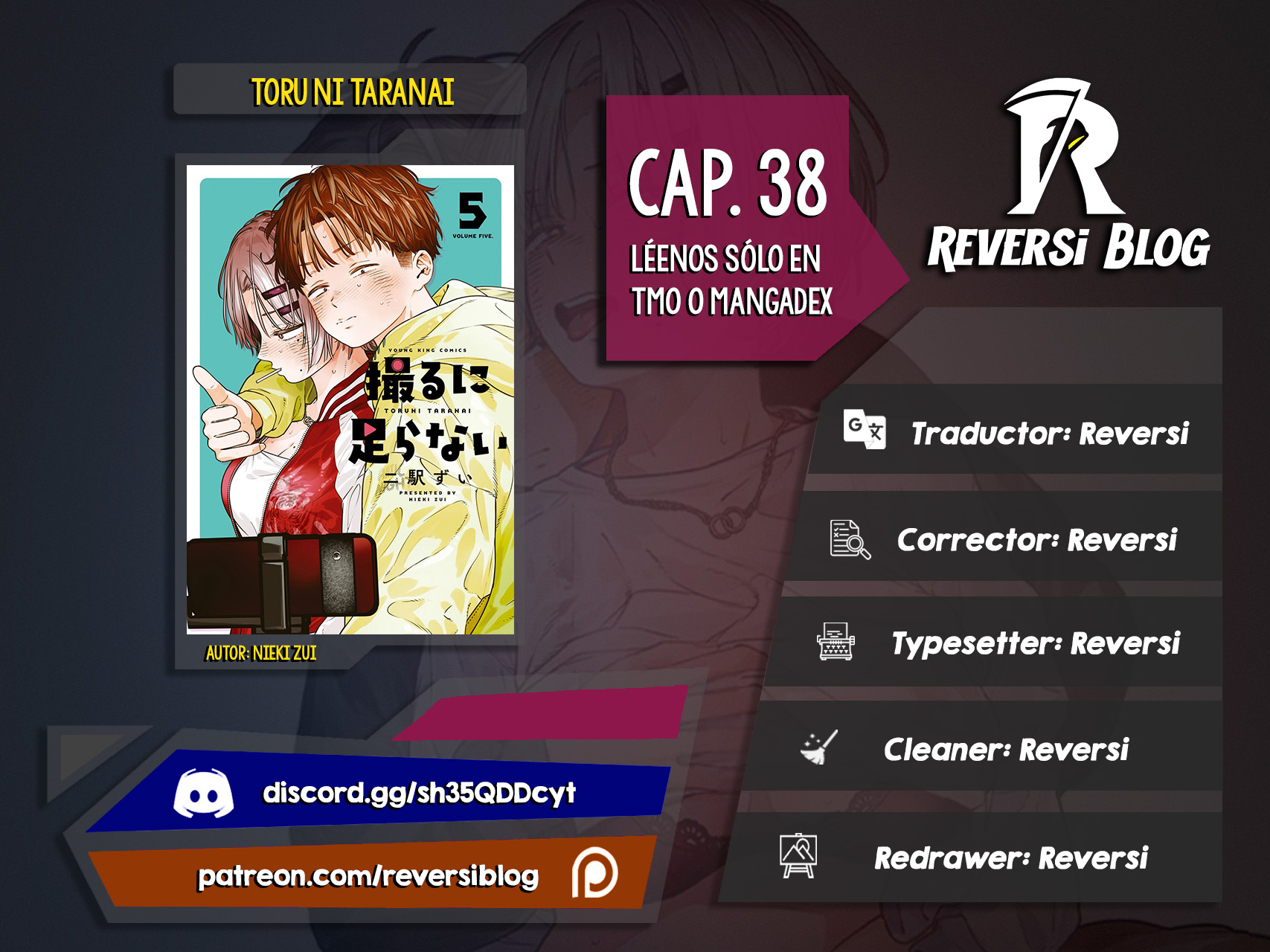 Toru ni Taranai capítulo 38 página 1