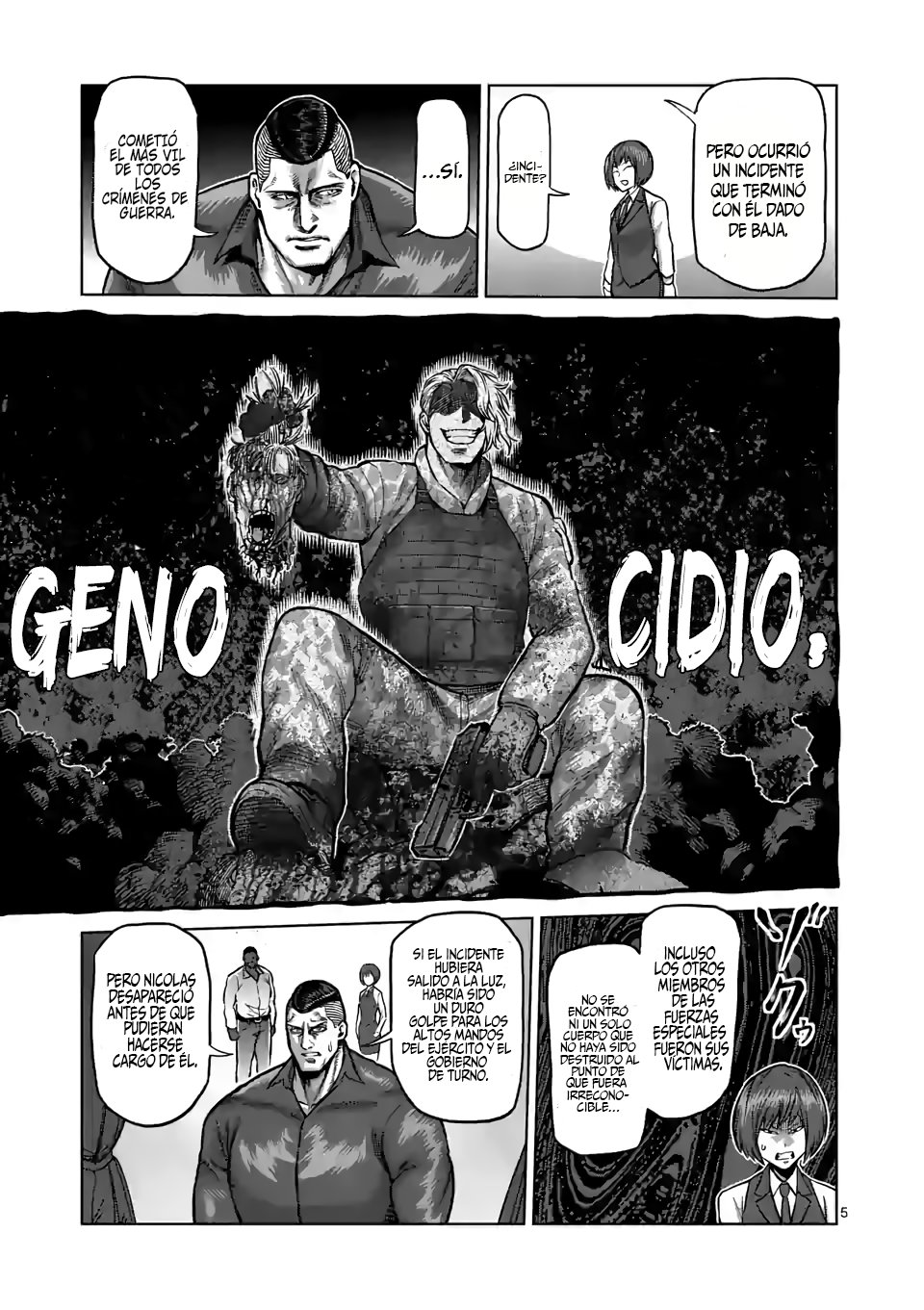 Kengan Omega capítulo 105 página 7