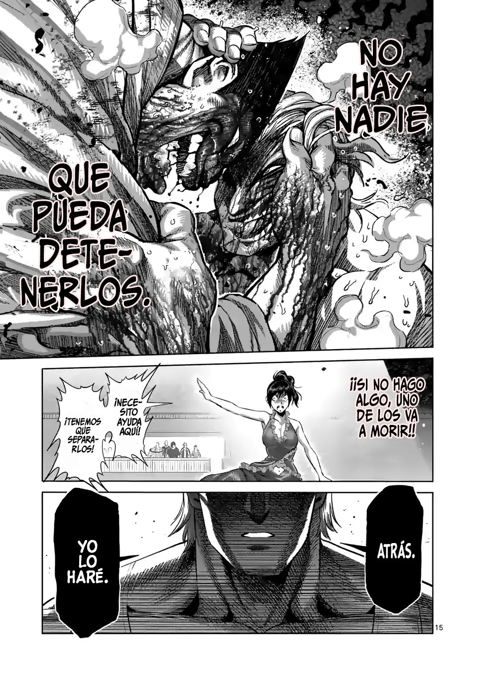 Kengan Omega capítulo 108 página 15